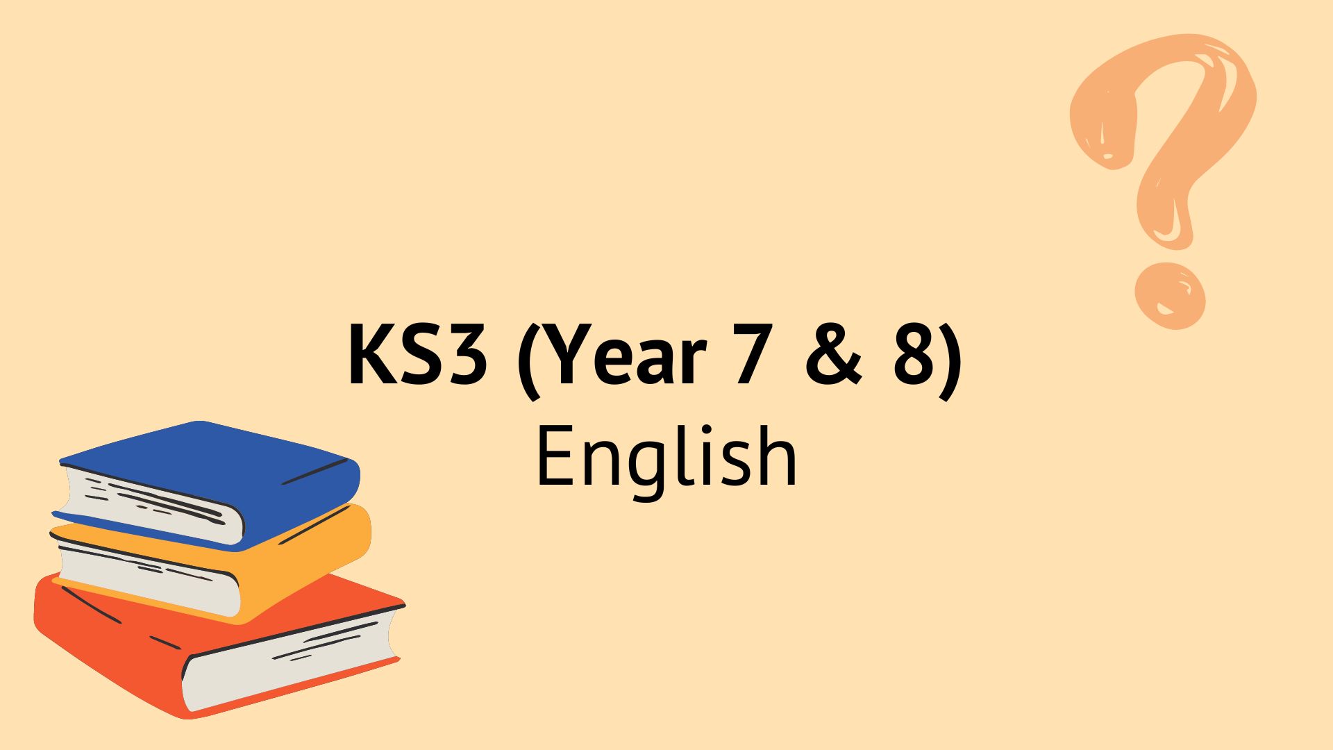 KS3 English (School Yr. 7 & Yr. 8) – Free course