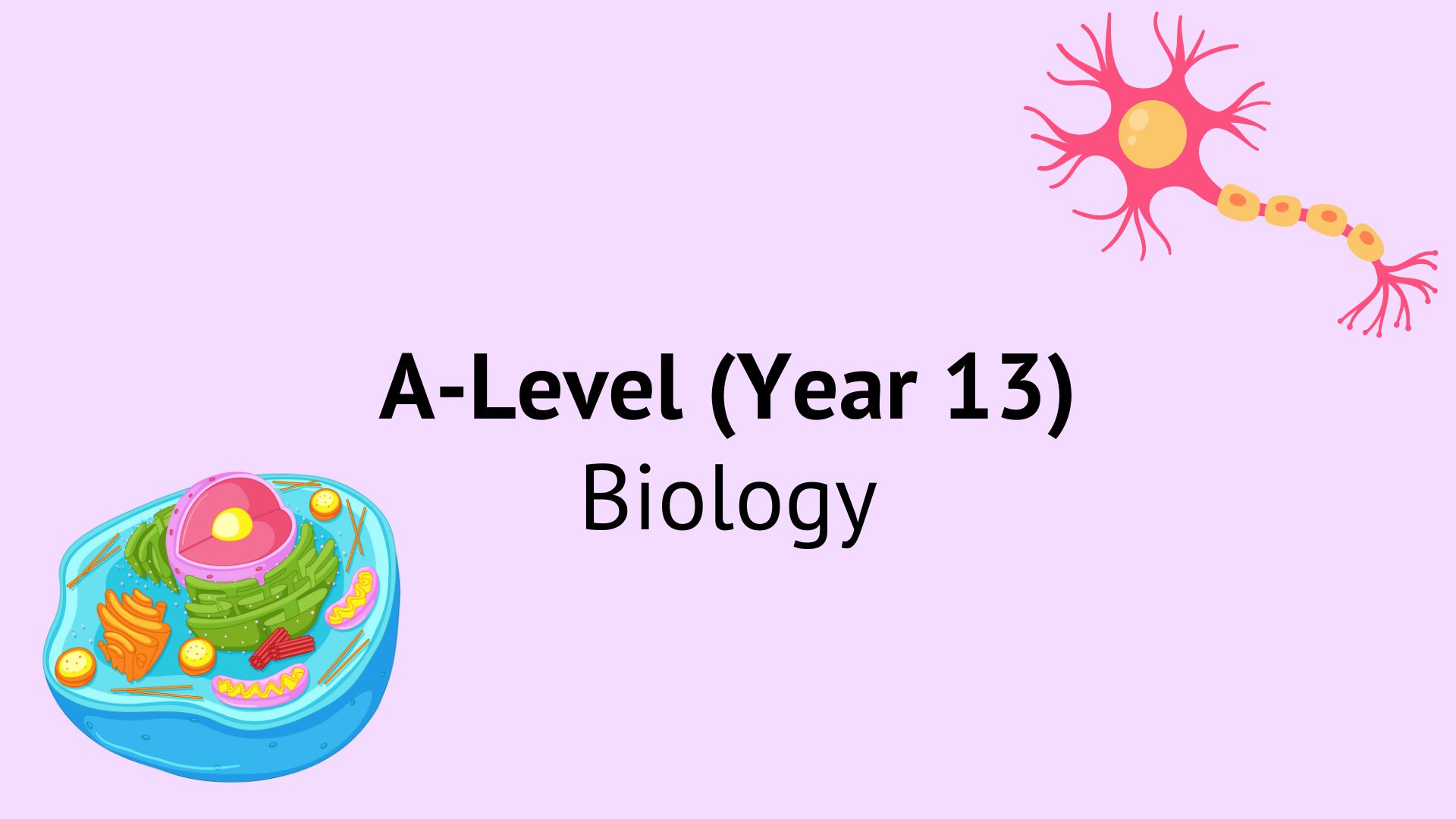 A2 Biology (School Yr. 13)
