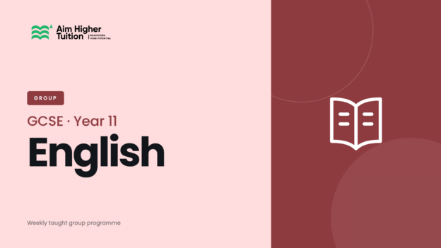 Group – English — GCSE – Year 11